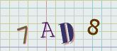 This is a captcha-picture. It is used to prevent mass-access by robots. (see: www.captcha.net)